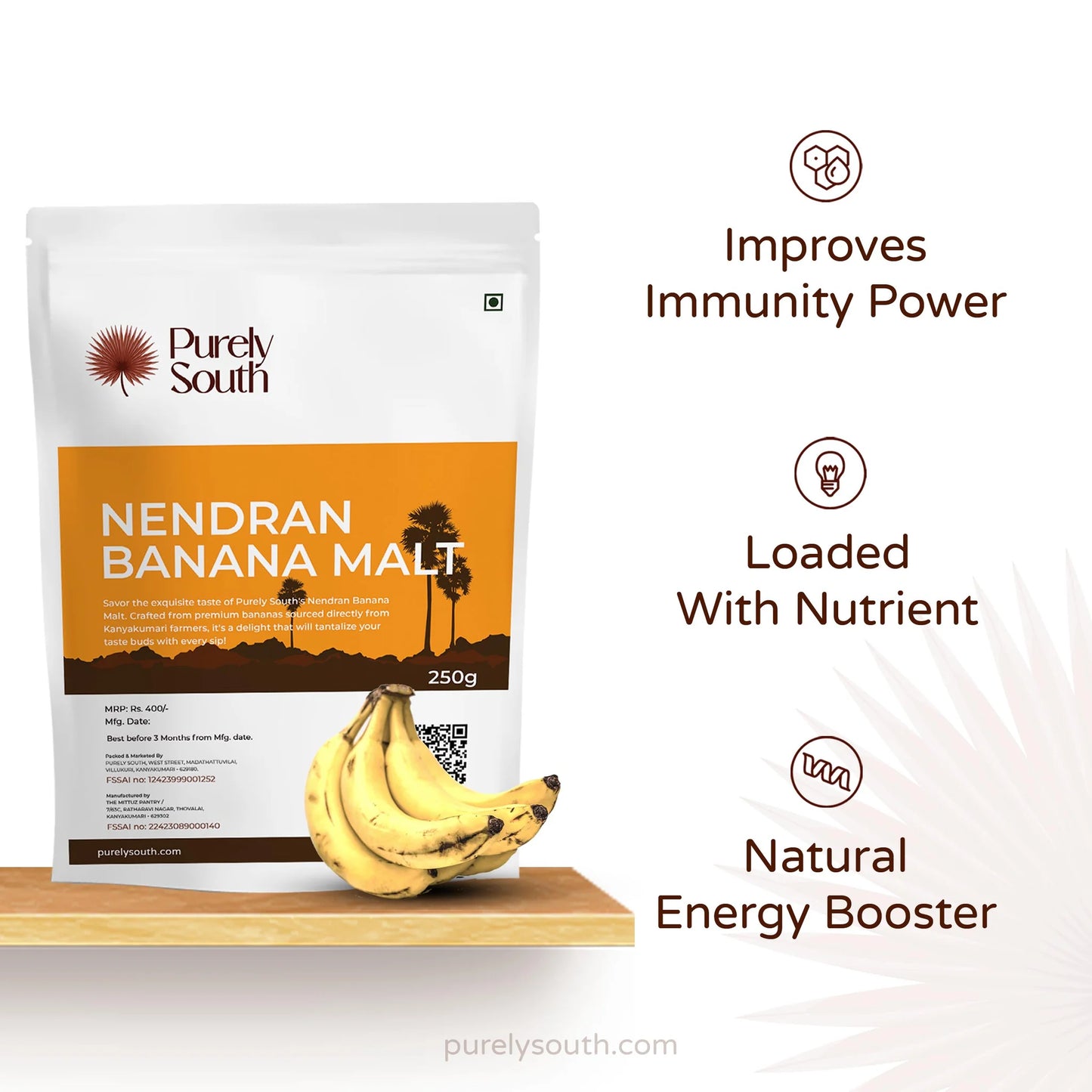 Nendran Banana Milk Mix Powder
