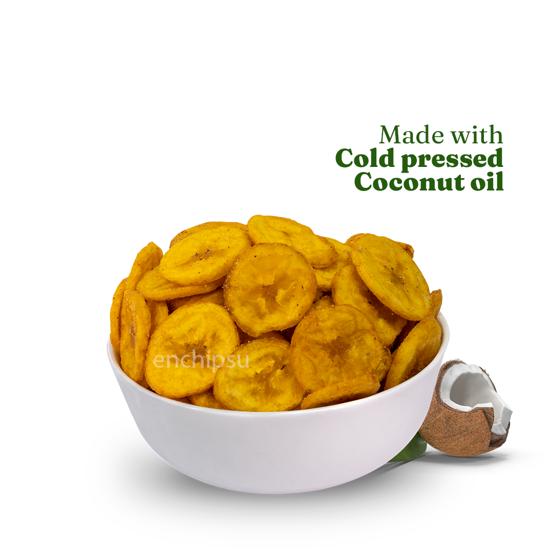 Coconut Oil Banana Chips - Classic Salt