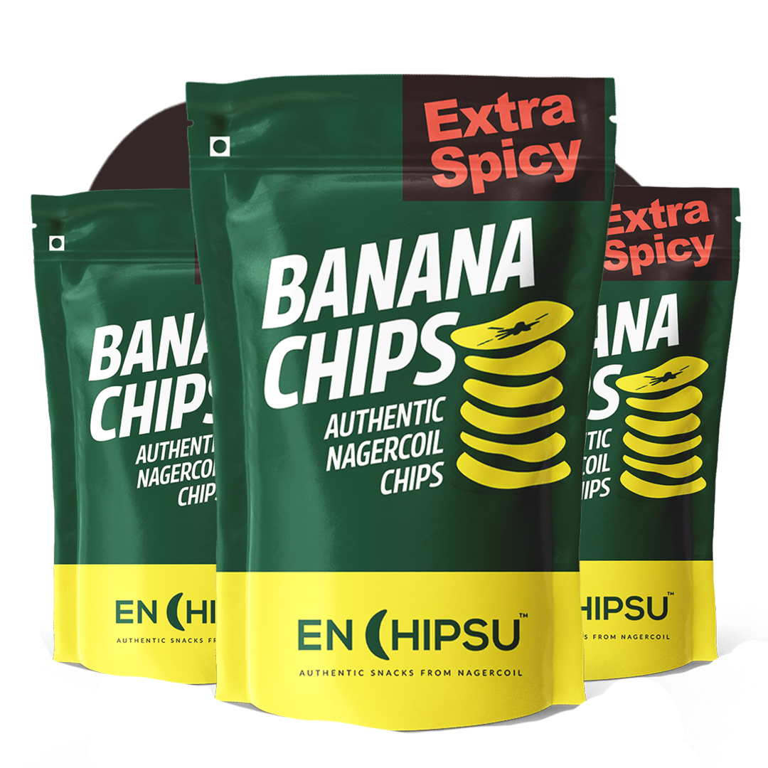 Extra Spicy (pepper) Nagercoil Banana Chips