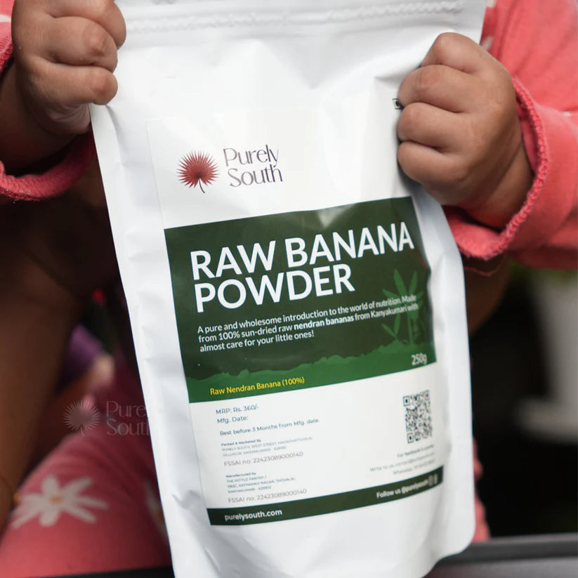 Raw Nendran Banana Powder