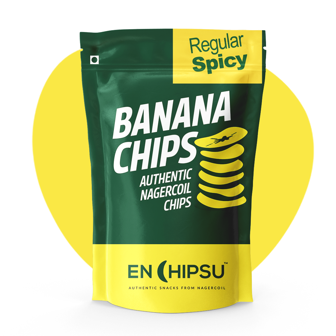 Classic Combo : Classic salt Banana Chips 250g + Spicy banana Chips 250g