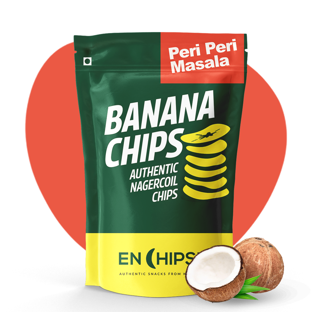 Coconut Oil Banana Chips -  Peri Peri