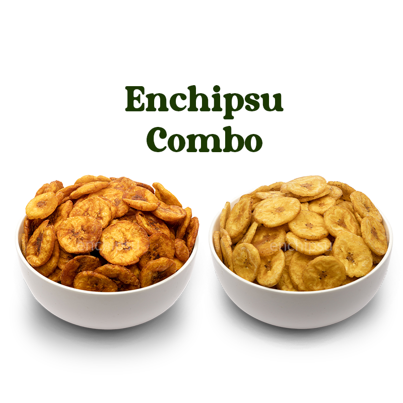 Enchipsu Combo - Spicy Banana Chips + Sweet Banana Chips